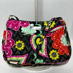 Vera Bradley Ziggy Zinnia Little Crossbody Bag
